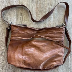 Rough and tumble hobo bag